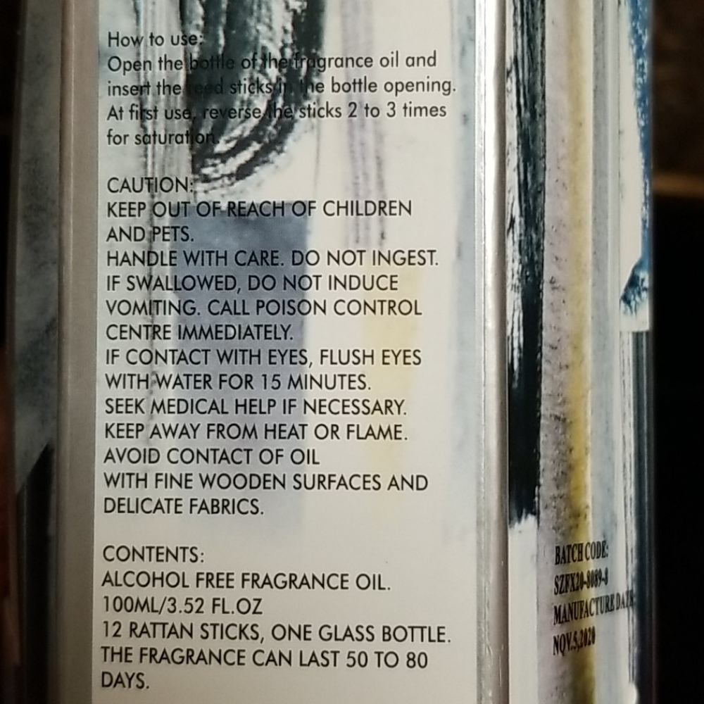 Fragrance Reed Diffuser - Picture 4 of 5